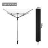 clothes drying Rack Cover Drawstring Bottom Laundry