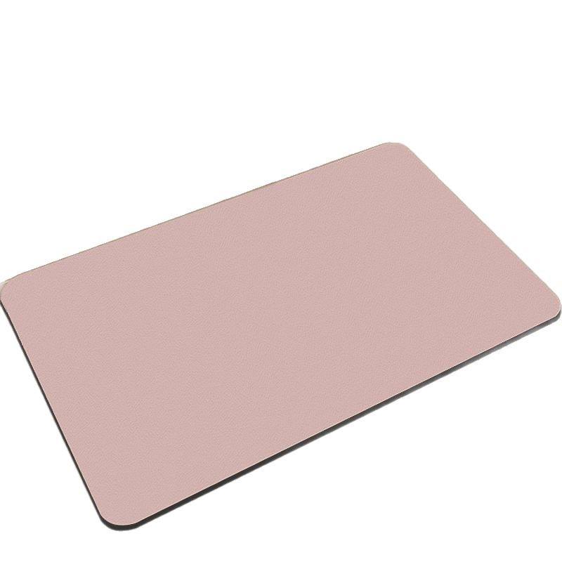 Solid Color Non-slip Diatom Mud Bathroom Mat - Water-absorbing, Durable, Easy To Clean Foot Pad