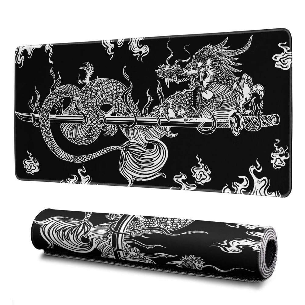 

Водонепроницаемый коврик для клавиатуры, резиновый большой коврик для мыши, нескользящий игровой коврик для мыши, офисный