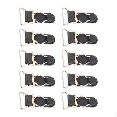 10 Pieces Garter Belt Fastener Clips, Multifunctional Corset Grips