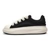 Li Ning Cloud Travel C4D Tejido Antideslizante Resistente al Desgaste Zapatillas Casuales Deportivas de Caña Baja para Mujer Negro AZGT044-5