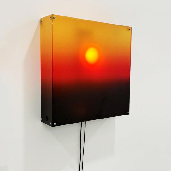 Sunrise Wall Lamp Daily Calm Moments With Manual Sun Movement