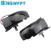 Left+Right For VW Touran 1T1 1T2 2003-2009 LED Turn Signal Light Dynamic Blinker Side Lamp Pair Arrow Mirror Indicator