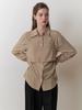 Liel Bay Bustier Blouse_2Piece (Khaki Beige)