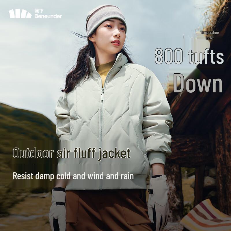 Beneunder Women's Air-Velvet Insulated Outdoor Jacket