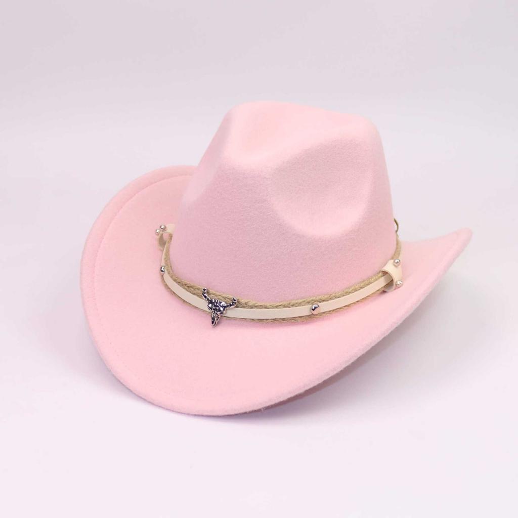 New European and American Western Cowboy Hat Accessory Hat Belt DIY Men's and Women's Hats Tibetan Riding Hat Jazz Hat