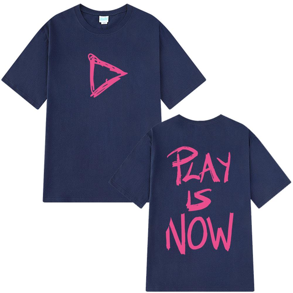 2025 Summer Ed Sheeran Is Now Playing with Short-sleeved Men's and Women's Street Style Pictures 100% Pure Cotton Short-sleeved