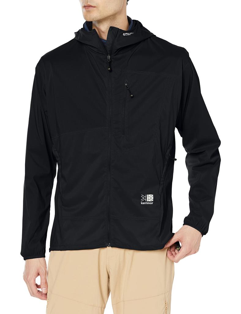 Karrimor Windshell Medium Hoodie, Black,