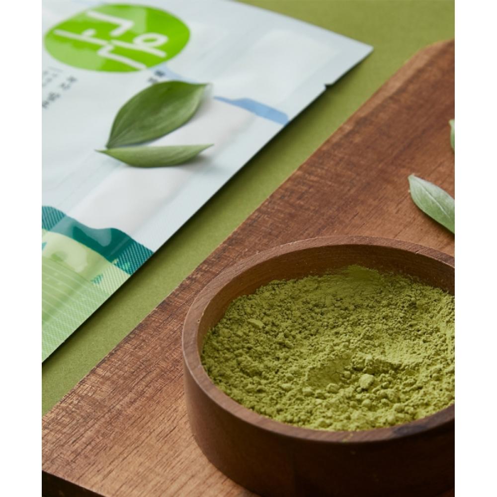 Daycellcosmetics Fermented Green Tea Cream Wash Off Moisture Mask Pack  4 Sheets