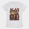 Alan Ritchson Vintage Unisex Tričko 100% Bavlna Unisex Kulatý Výstřih Krátký Rukáv Nadměrná Velikost Y2k Populární Móda Streetwear Fanoušci Dárky