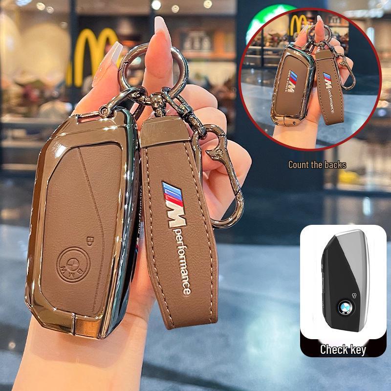 BMW Key Cover: Fits 1, 2, 3, 5 Series; I3, X1, X3, X5, iX3 Models with Blade Buckle