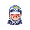 Funny Realistic Old Man Print Ski, 3D Full Face Winter Hat for Cold, Sunglasses Not Included
