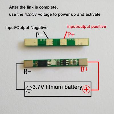 1/5PCS Power Module BMS PCM 1s Lithium Ion Li Battery Protection Board Module 3A, for 18650 3.7V Batteries