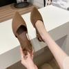 Fashion Sandals Women's Soft Sole Comfortable Casual Single Shoes Wedge Heel Four-season Shoes Plastic Non-slip Women's Shoes