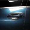 Carbon Fiber Style Black Exterior Outer Door Bowl Cover Trim For Kia Sportage NQ5 Exterior Style Decoration Accessories