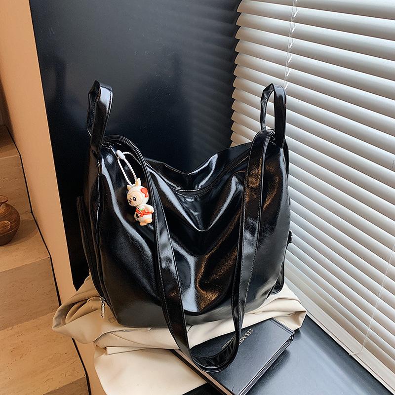 Tote Bag Women's Large-capacity New Niche One-shoulder Messenger Commuter Bag Casual Multi-functional Backpack