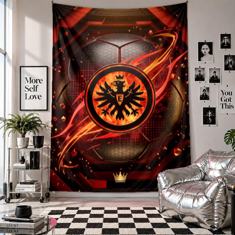 Eintracht Frankfurt Football Wall Tapestry Home Decor Wall Hanging Cloth for Bedroom Living Room Background