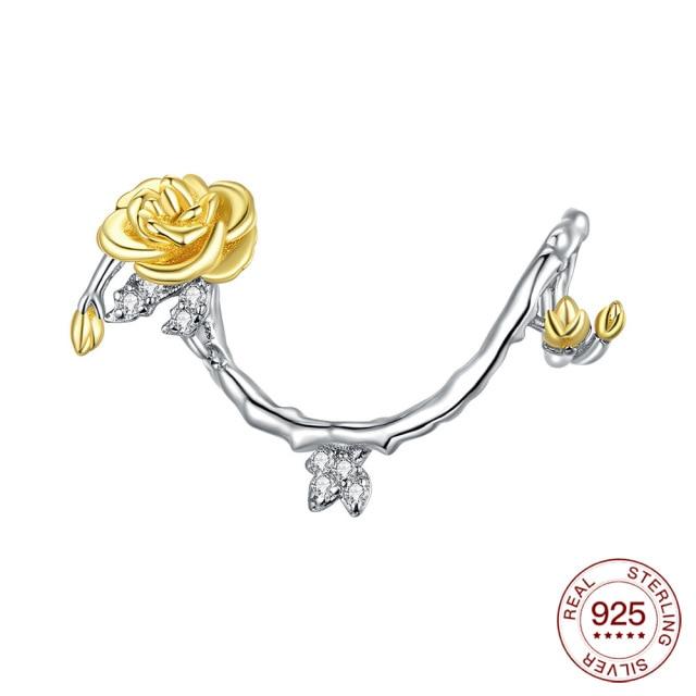 

Очаровательное двухцветное обручальное кольцо из серебра 925 пробы, подвеска для оригинального ожерелья Panjia, женское модное ювелирное изделие, подарок