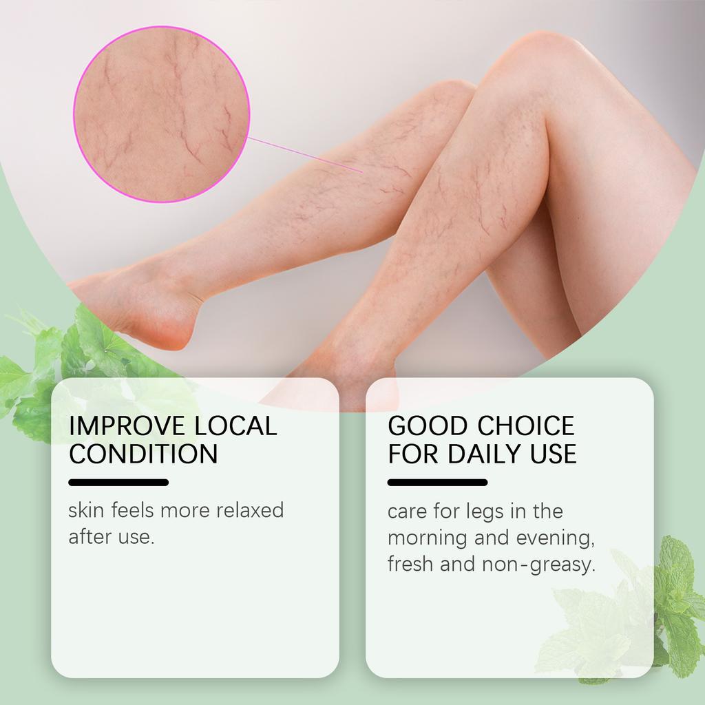 Herbal Leg Vein Cream, Cream, Leg Massage Cream And Body Care Cream Swelling And Discomfort