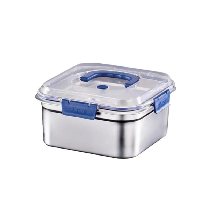 304 Stainless Steel Sealed Lunch Box for Fresh-keeping and Refrigerator Storage