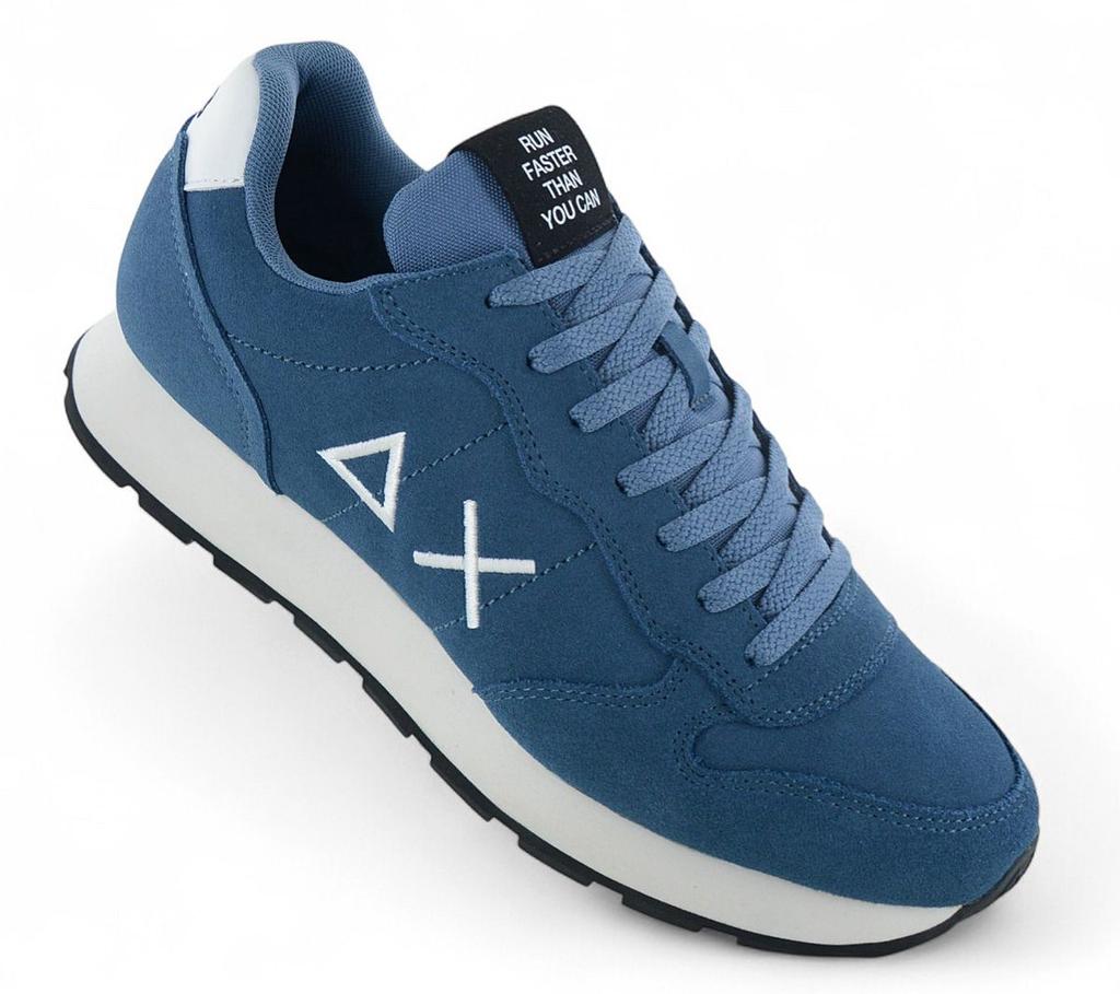 SUN68 Tom Suede - Herren Sneakers Schuhe Blau Z45106-80 ORIGINAL