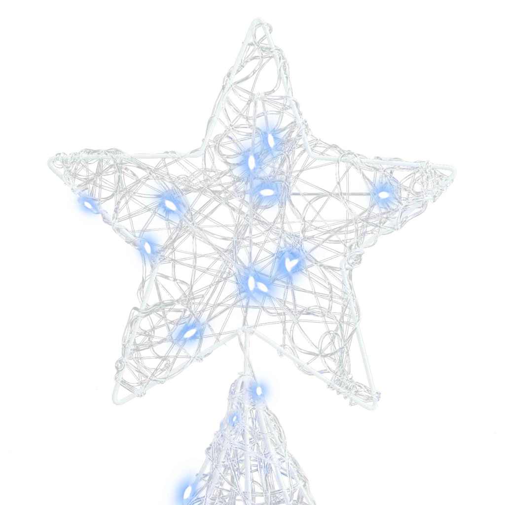 Christmas Tree with 240 Cold White LEDs 180 Cm Acrylic
