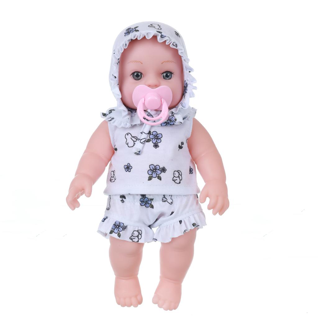 30cm Soft Vinyl Simulation Reborn Doll To Soothe Baby Play House Toys