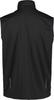 Herrenjacke CMP leichte Softshell-Weste (30A9317) Schwarz