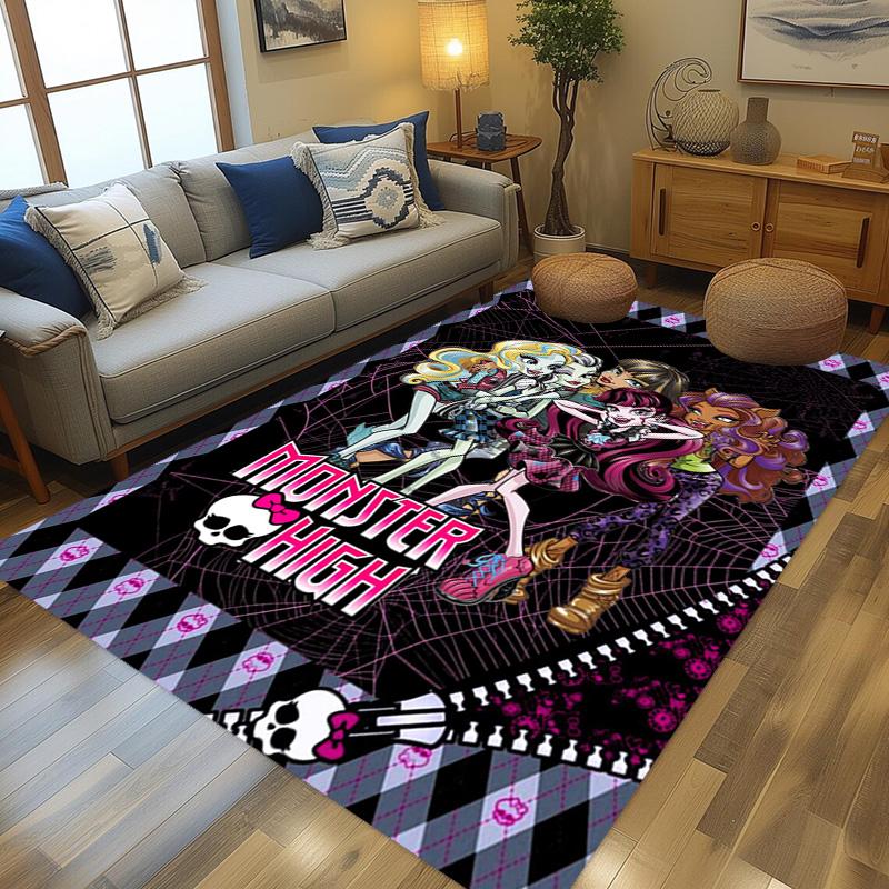 Monster High: Vampire Love Carpet Home Decor Floor Mats Doormat Art Dormitory Decoration