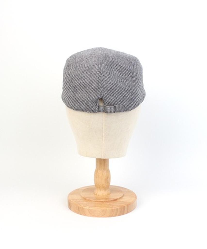 Small Check Gray Hunting Cap