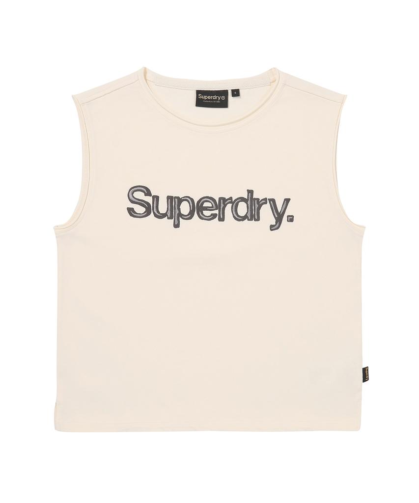 Syupeodeulai W Vintage Washed Sleeveless Cream