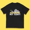 Not Today Cat Funny Kitten Lazy Cats Sleepy Cat Lover Kids T Shirt