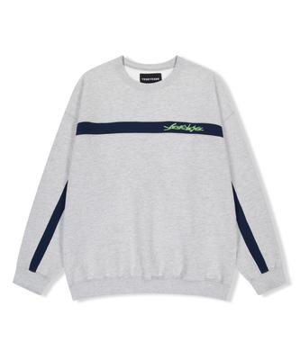 YESEYESEE Y.E.S Incision Sweatshirt Gray