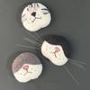 Cat Whisker Storage Felt Refrigerator Magnets Cat Whiskers Collection Cat Vibrissae Keepsake Pets Souvenir Gift Home Decor