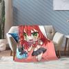Bocchi the Rock Rock Kawaii Hitori Goto Blanket Ultra Soft  Throw Blankets for Sofa 50x60 Inch Multisize Plush Thin Quilt