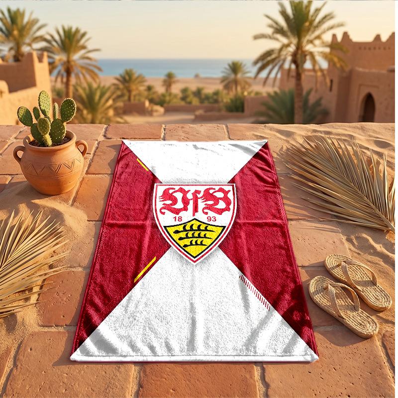 VfB Stuttgart Themen Strandtuch Weich Schnell?Trockenes Handtuch für den Sommerstrandurlaub beim Schwimmen