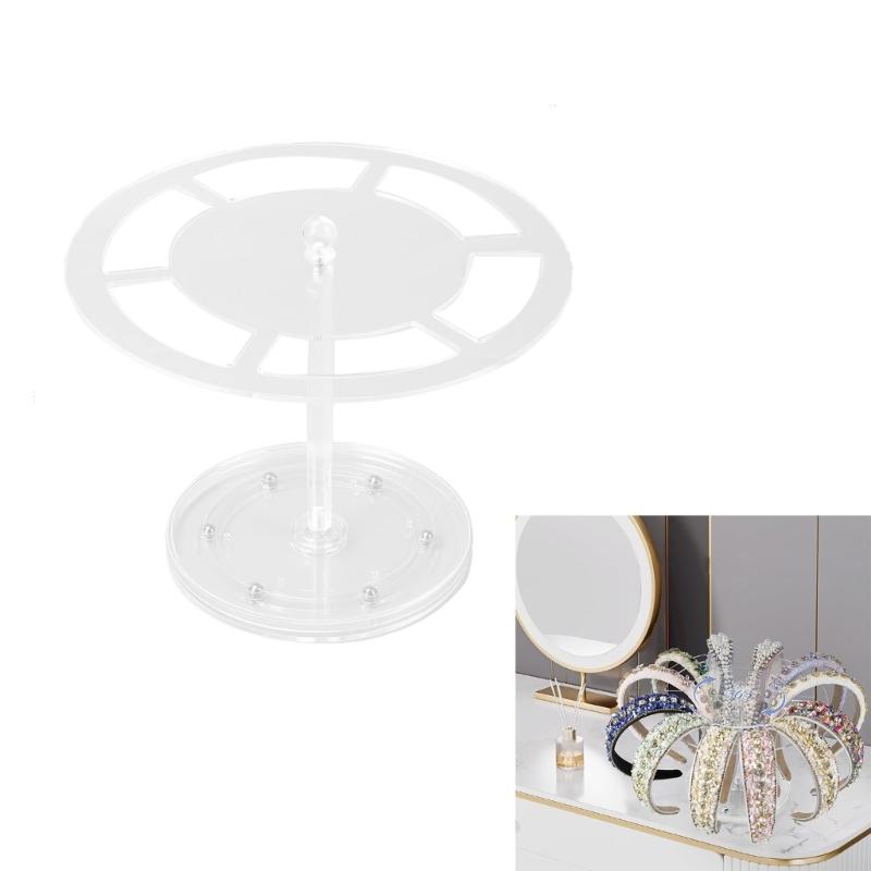 Clear Acrylic Headband Holder Versatile Acrylic Headband Display Stand Organizers for Home or Store Decoration