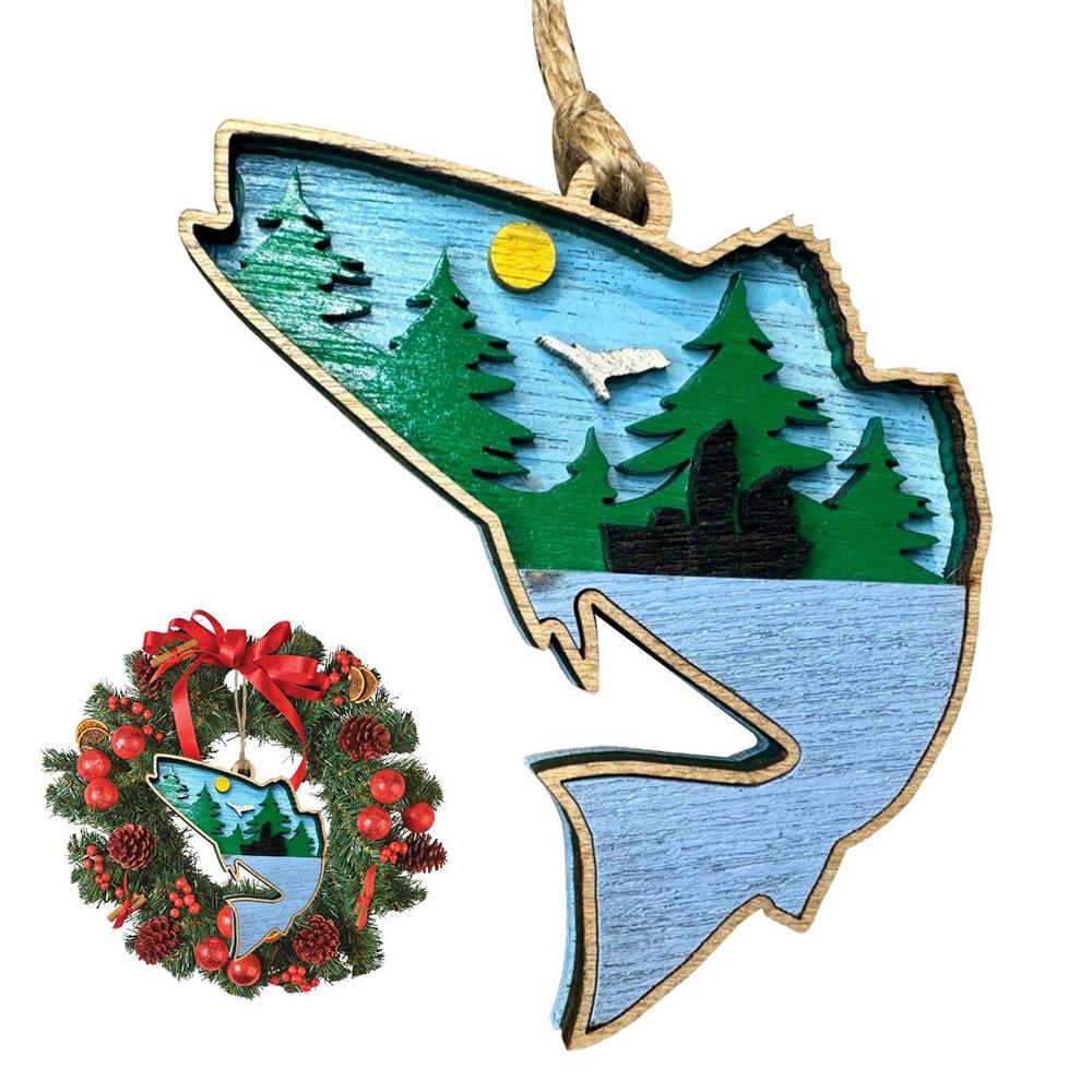 

Fish Decoration For Wall Wall Art Wooden Shark Fish Decoration Countryside Home Ornaments Sculpture Coastal Cottage Decoration