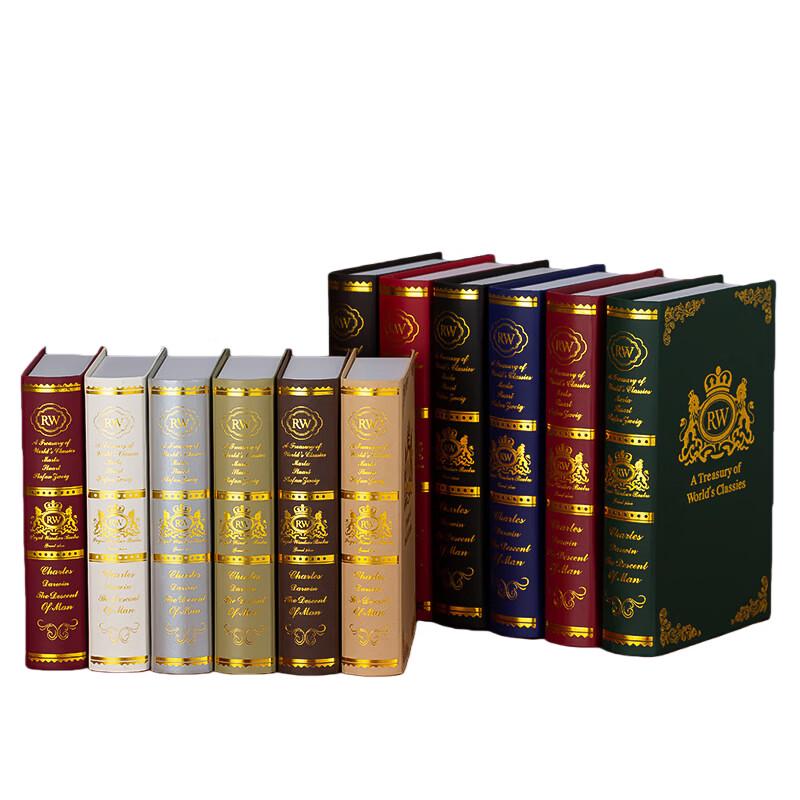 Vintage European Decorative Book Set