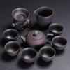 Purple Pottery Kung Fu Tea Set Household Purple Sand Brewing Teapot Teacup Tea Sea Tea Set Set High-End Business Gifts