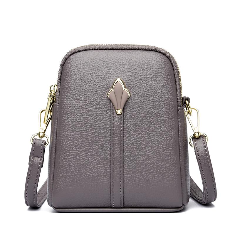 Kleine quadratische Tasche, einfache Umhängetasche, hochwertige und stilvolle Umhängetasche