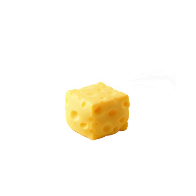 Soft Yellow Buttermilk Cubes: Stress Relief & Decompression Squeeze Toy