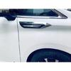 For Toyota Alphard Vellfire 2024 2025 2026 Chrome Front Door Side Fender Cover Molding Trim Sticker Accessories Car Styling