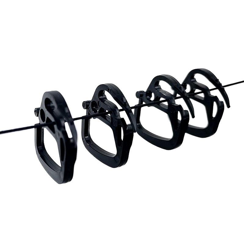 10/20/50Pcs Greenhouse Shading Net Clips Holders Fasten Hooks Greenhouse Vegetable Hooks Home Gardening Supplies