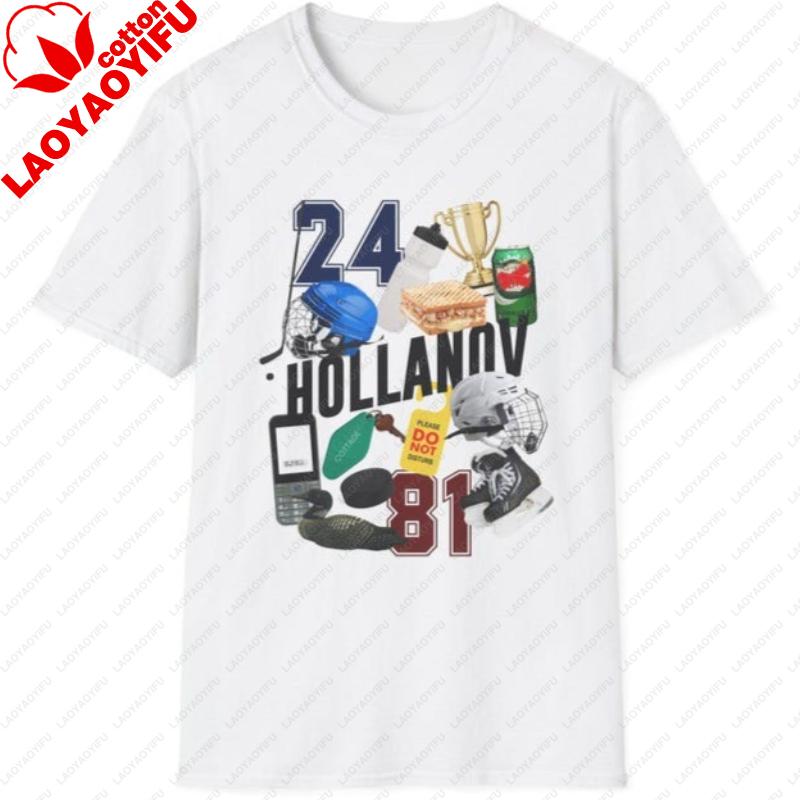 

Holland 24 Graphic TShirt Heated Rivalry Inspired Tee Booktok Book Inspired Hudcon Fanfic Cottage Boys Unisex Clothing Tops S