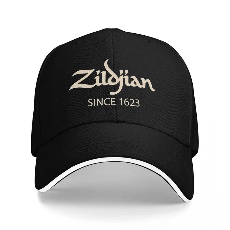 Zildjian Since Embroidered Black Baseball Cap Classic Drummer Brand Logo Design Adjustable Fit for Music Enthusiasts