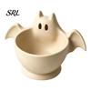 Decorative Storage Tray 3D Printed Halloween Ghost Bowl, Trick or Treat Snack Candy Serving Bowl Dish, Party Supplies Decor