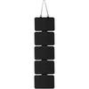 1 Piece Elegant Felt Jewelry Storage Bag - 5-Layer Large Capacity Hanging Storage Bag With Folding Designsuitable For Earringspe