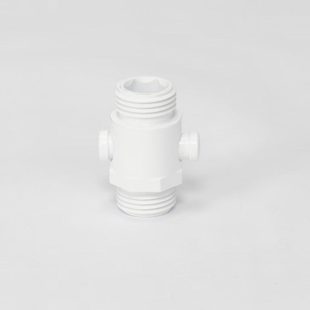 Water Pressure Control Shower Head Arm Diverter Sprayer Shut-Off Switch  Bathroom Parts