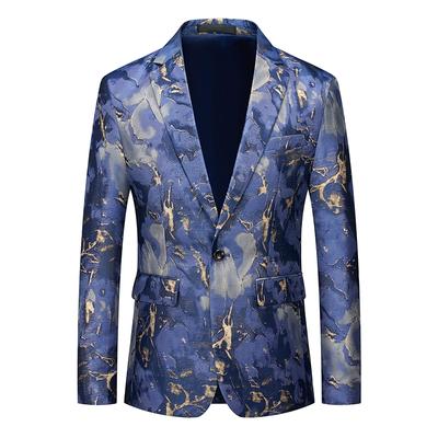 Neue Stil Männer Hochwertige Business Anzug Jacken Männlichen Slim Fit Mode Gedruckt Casual Smoking Mann Lose Blazer 6XL